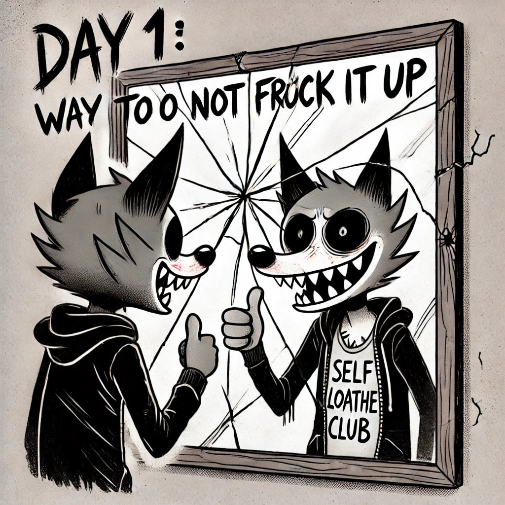 Day 1 – Talking to Myself in the Mirror